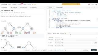 Invert Binary Tree Leetcode Easy Problem