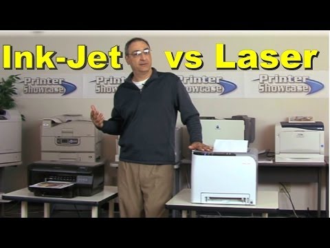 Video: Mga Kalamangan At Kalamangan Ng Mga Inkjet At Laser Printer