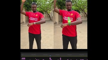 before and after edits of my ben 10 vfx!