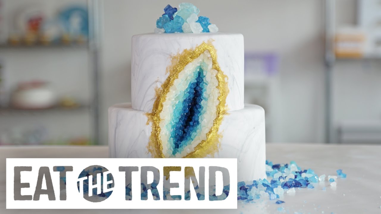 geode cake candy Geode Cake | Eat the Trend