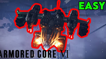 Armored Core 6 AH12 HC Helicopter EASY Boss Guide