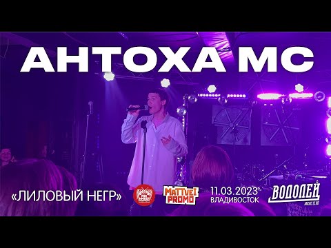 Антоха MC - Лиловый негр (Live • Владивосток • 11.03.2023)