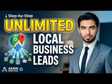 Scrape UNLIMITED Local Business Leads from Google Maps (Step-by-Step)