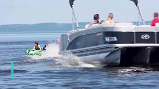 Boating and Tubing on Lake Winnebago in Oshkosh, WI