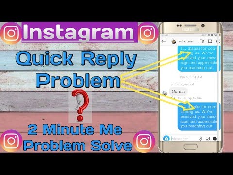 come eliminare risposta rapida su Instagram | come impostare Risposta Rapida su Instagram | risposta veloce