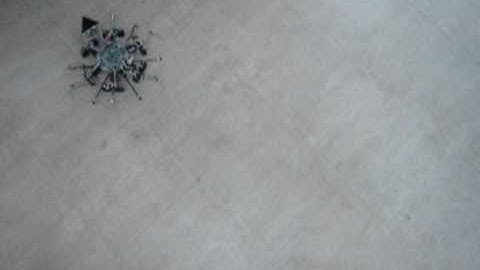 omnidirectional hexapod robot emulating a sunand planet outside epicyclic gear