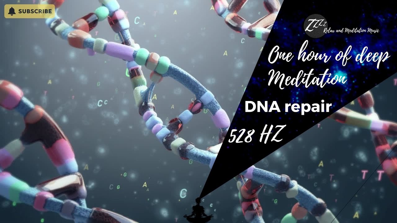 One hour of deep meditation. DNA repair. Healing frequency 528 Hz ...