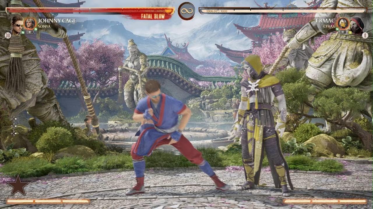 Johnny Cage Hype Combo Mortal Kombat 1 (Invasions)