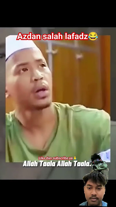 orang adzan salah lafadz #lucu #ngakak #adzan