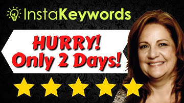 InstaKeywords Review ✅ Check Out My Bonuses ✅ Instakeywords by San Kumar Honest Review