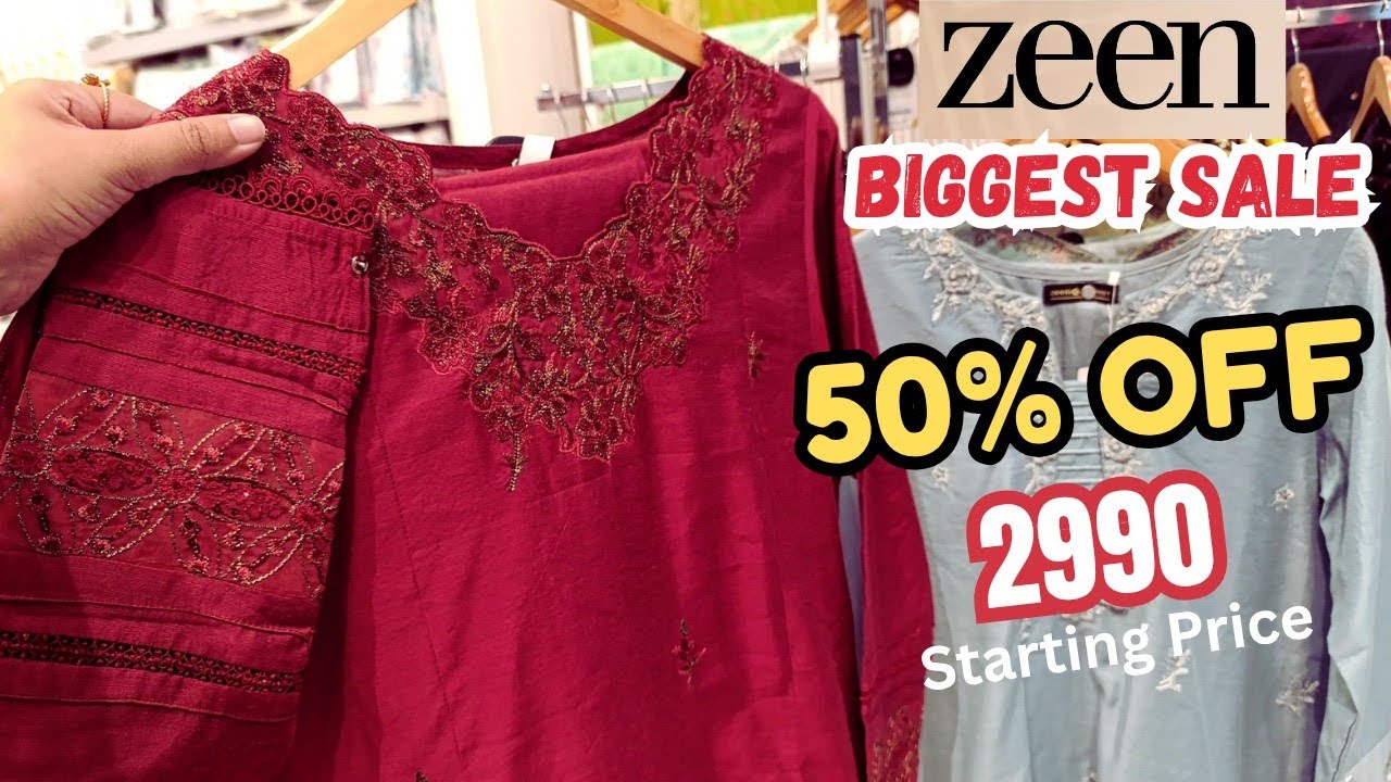SALE 2025 📣♥️ Zeen 50% OFF SALE 2025📣