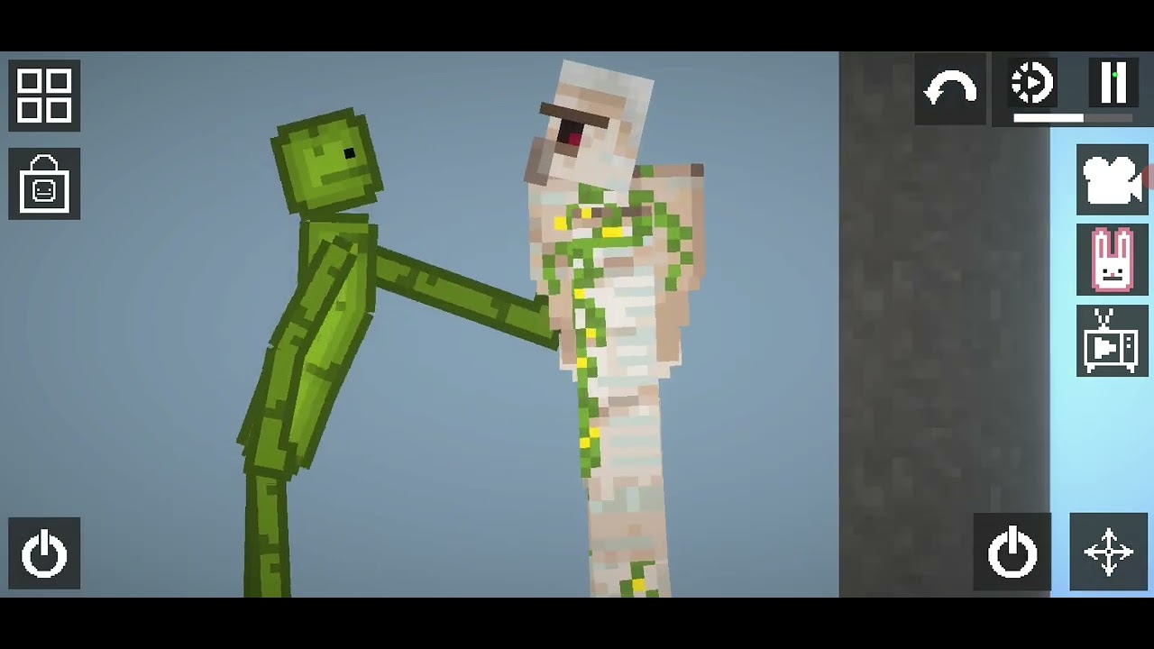 Un parcur de MINECRAFT !!!