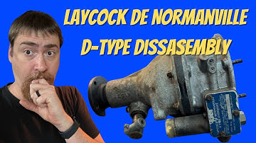Laycock de Normanville D-Type Overdrive Disassembly | Triumph Spitfire Restoration - Part 91