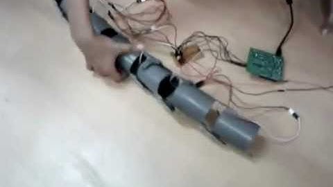 Prototype for Snake Robot made from PVC