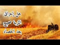 هل ينفع احرق الحشائش الضارة في التربة Is It Beneficial To Burn Weeds In The Soil هل ينفع احرق الحشائش الضارة في التربة Is It Beneficial To Burn Weeds In The Soil