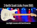 3 Keith Scott Licks From 1985