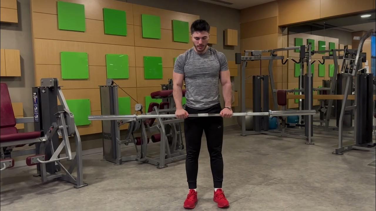 REVERSE BARBELL CURL HAREKETİ nasıl yapılır ? YouTube
