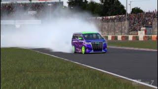 New Alphard Drift run - GT7