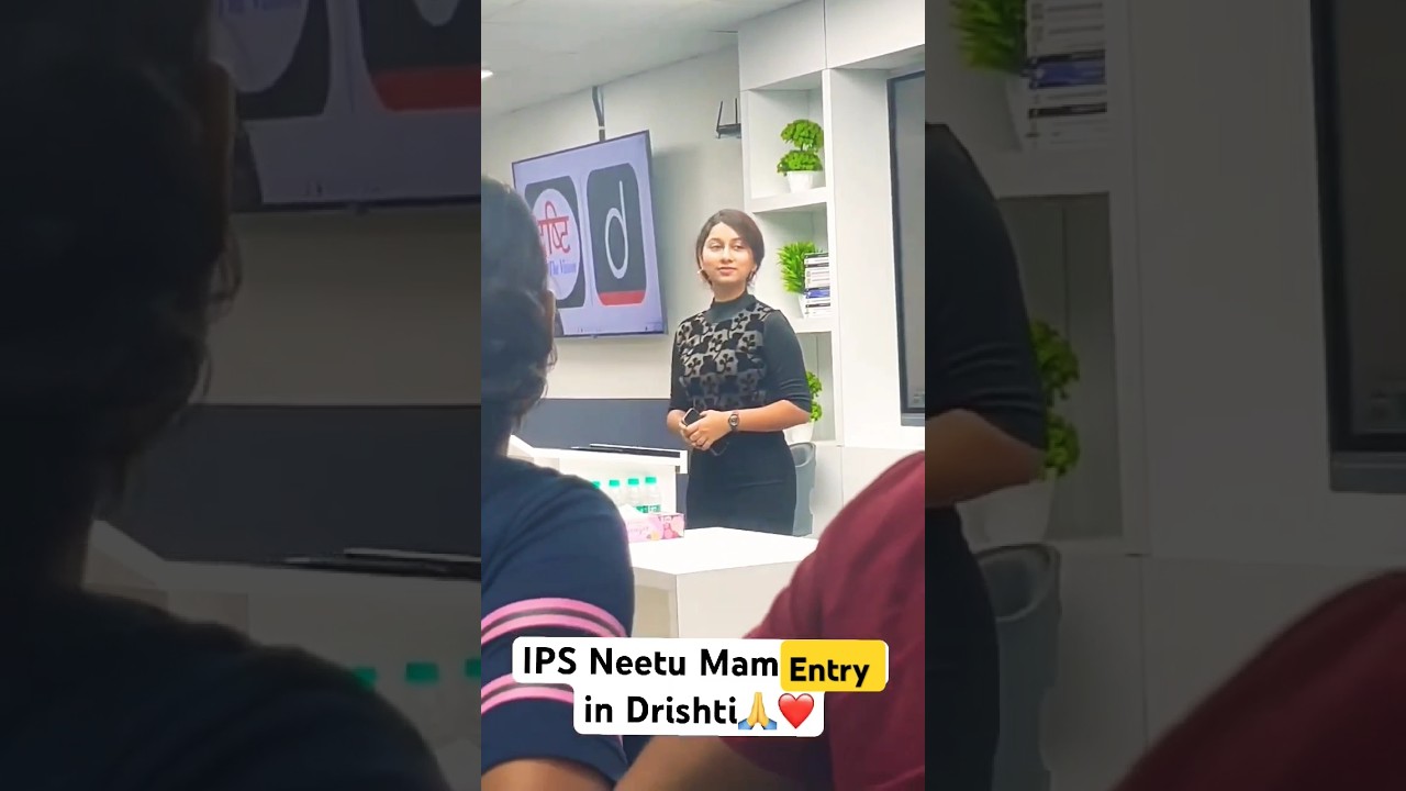 Youngest IPS Girl Neetu Agrawal Entry with swag 🤟 