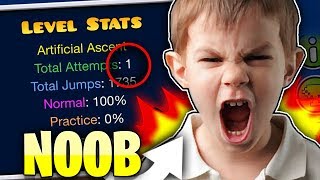 5 COSAS QUE TODOS LOS NOOBS HACEN EN GEOMETRY DASH