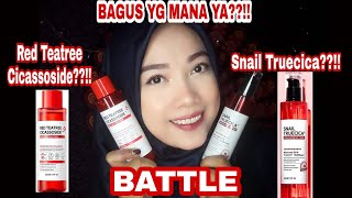 BATTLE TONER SOME BY MI || RED TEATREE CICASSOSIDE VS SNAIL TRUECICA