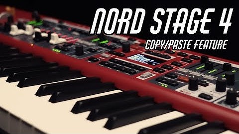 Nord Stage 4 Copy and Paste Feauture Tutorial