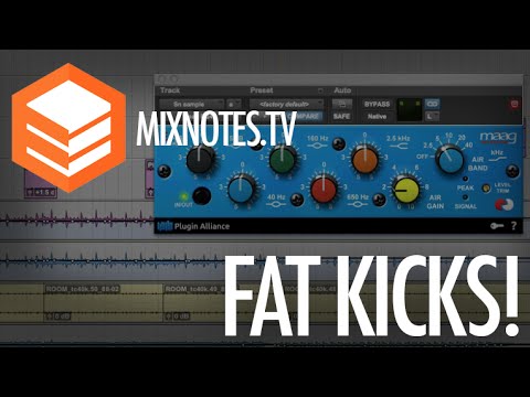 Mixing Kick Drums With Maag EQ!