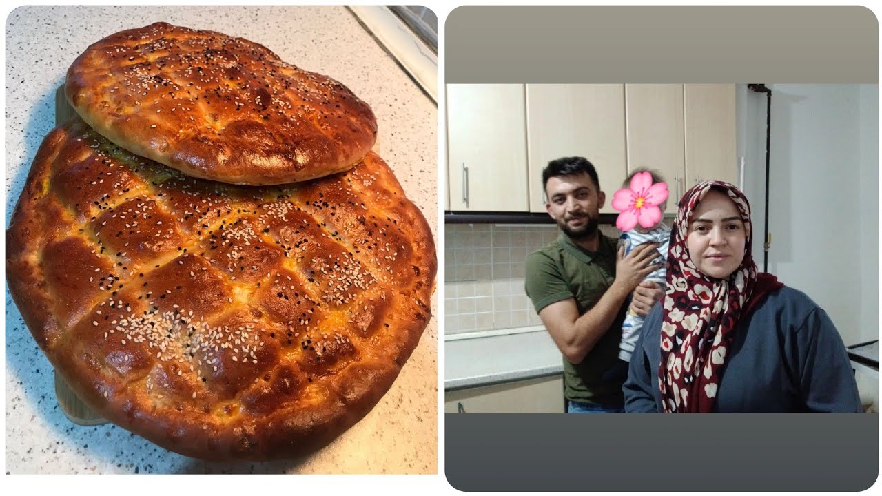 RAMAZAN PİDESİ NASIL YAPILIR  | TRİLEÇE YAPTIM | ÖZLEM ABLAMDAN VİDEO ✨️