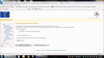 How to Differentially Correct in Pathfinder Office with the Wisconsin DOT WISCORS GPS/ GNSS Network