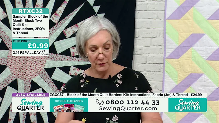 Quilting for Beginners with Jane Alcock's Block of...