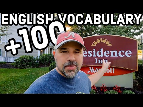 +100 NEW ENGLISH VOCABULARY WORDS AT AN AMERICAN HOTEL