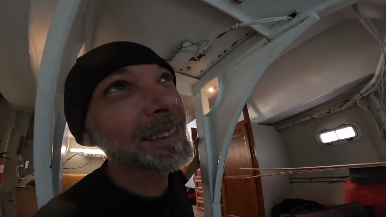 S1E25. Sailing UV. Aft Cabin Rebuild & Gas System Headaches | Progress on Our Henry Morgan 56 Refit