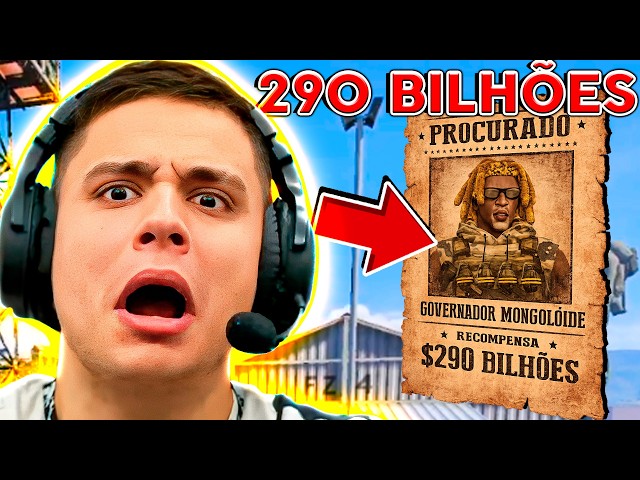 A CIDADE INTEIRA ESTÁ ATRÁS de MIM 😱 GTA RP (Paulinho o LOKO)