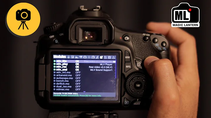 RAW Video w/Magic Lantern --Canon 60D