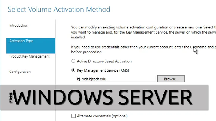 How To Setup KMS (Key Management Server) For Activating Windows 10