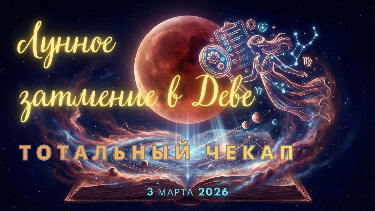 ♍ ЛУННОЕ ЗАТМЕНИЕ В ДЕВЕ 03.03.2026 #лунноезатмение #ЗатмениевДеве