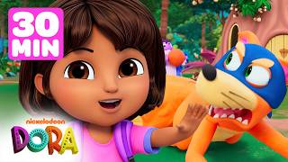 Dora is Strong! 💪 Celebrate International Day of the Girl for 30 Minutes 👧 | Dora & Friends