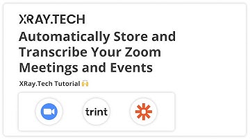 Build a 3-Step Automation to Store and Transcribe all Zoom Calls