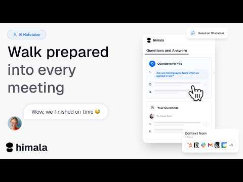 himala - Meeting Assistant video preview 2