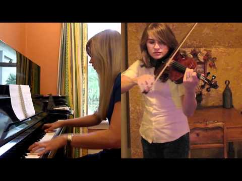 Morrowind/Skyrim Theme Piano Violin Medley - Taylor Davis and Lara