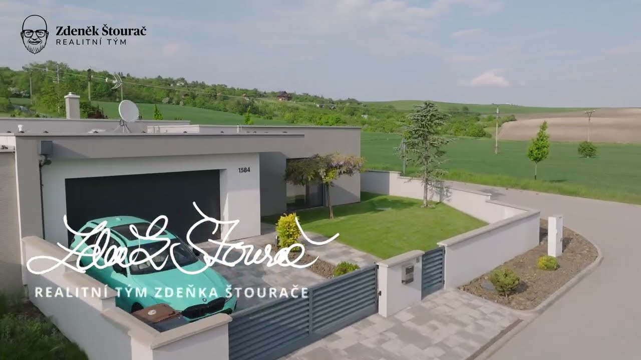 NA PRODEJ Luxusní rodinný dům, 2x garáž, 2x parkovací místa, okrasná zahrada, bazén - Zdeněk Štourač