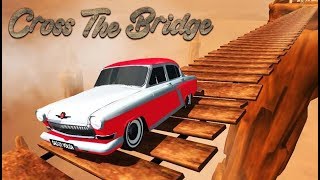 Cross the Bridge: Vintage Car Driving Game - Android Gameplay HD screenshot 4