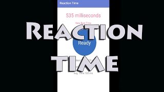 Reaction Time - Android App screenshot 5