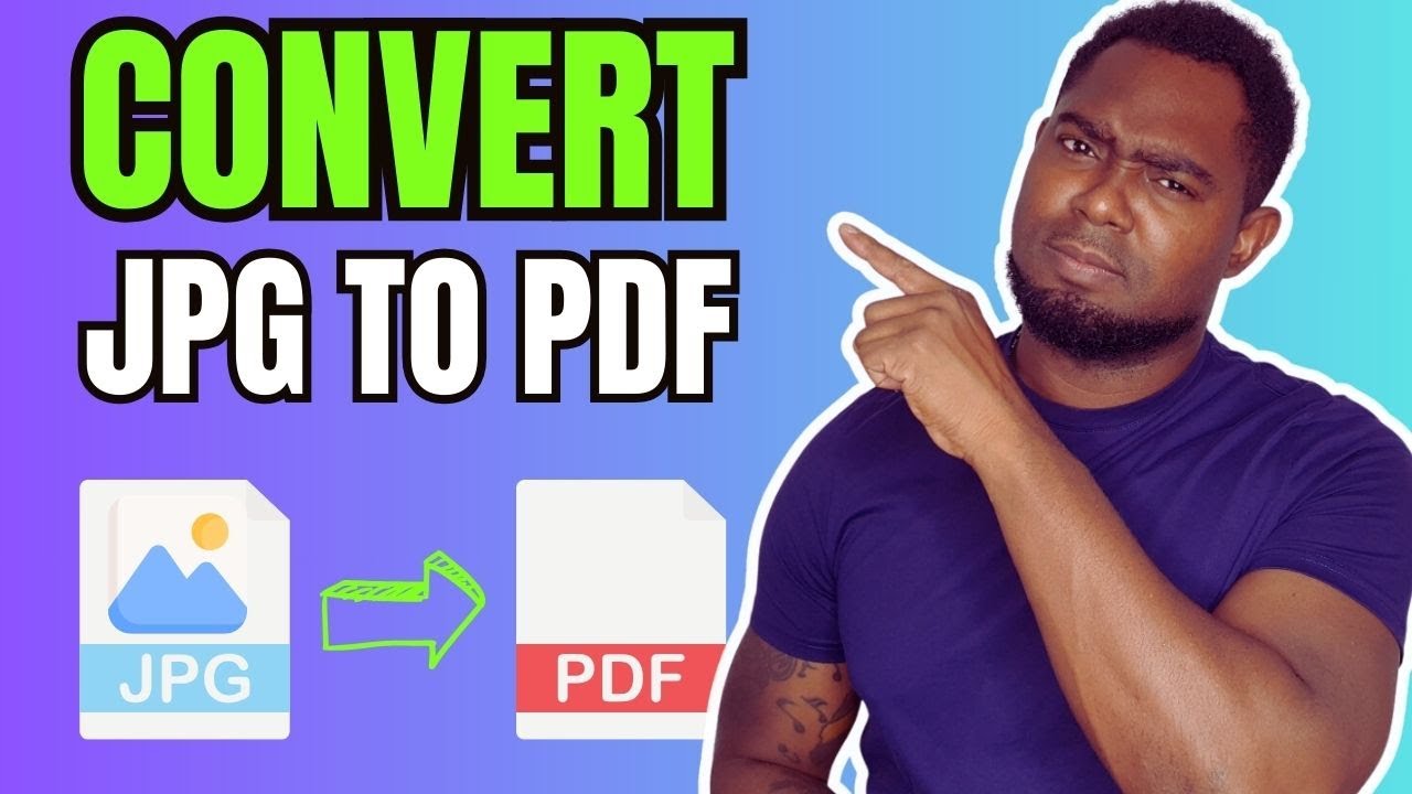 How To Convert JPG To PDF (PC, iPhone & Android)