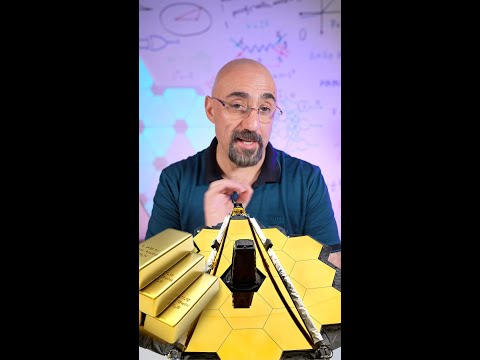 لما استخدم الذهب في تلسكوب جيمس ويب؟
