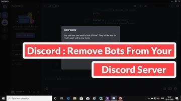 Discord : Remove Bots From Your Discord Server