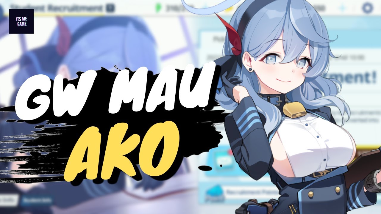 DIKEROYOK, GACHA AKO BANNER BLUE ARCHIVE INDONESIA YouTube