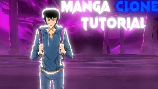 tutorial how to make manga clone movment (Free project file)
