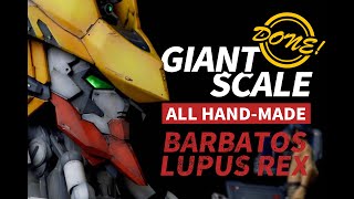4 MONTHS! I MADE a GIANT SCALE GUNDAM BARBATOS ALL BY HAND (PART 2)