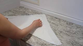 Ava Fold Tutorial (Folding a Flat Cloth Diaper)